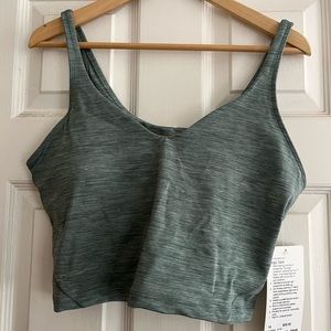 NWT: Align Cropped Tank in Light Green!